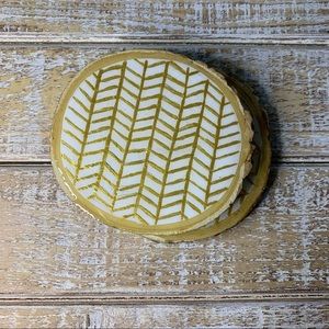 Homemade Wooden Coaster 2 Piece Set